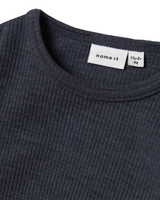 Dark blue - Ombre Blue - Name it - Wool blouse - Rib - 13242118