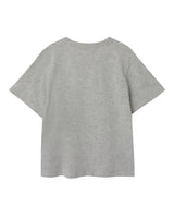 Grå - Grey Melange - Name it - t-shirt med giraf - 13242161