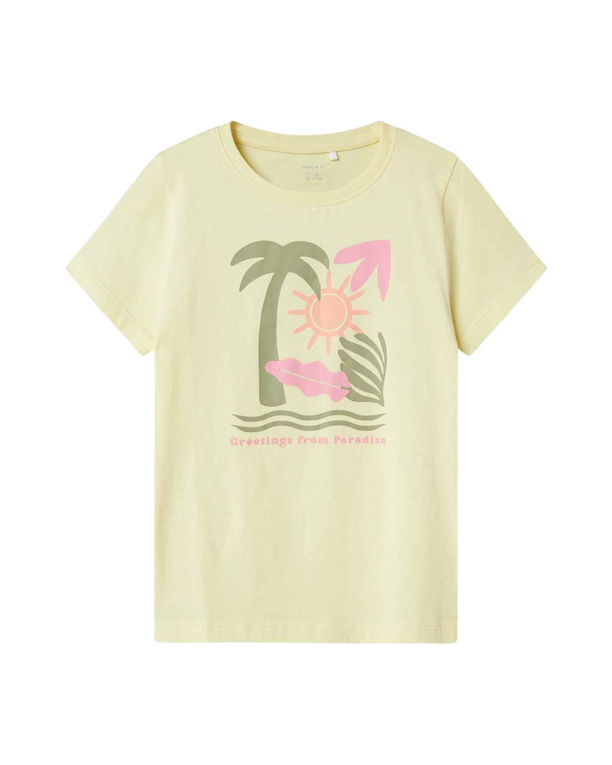 Gul - Pastel Yellow - Name it - T-shirt - 13242182