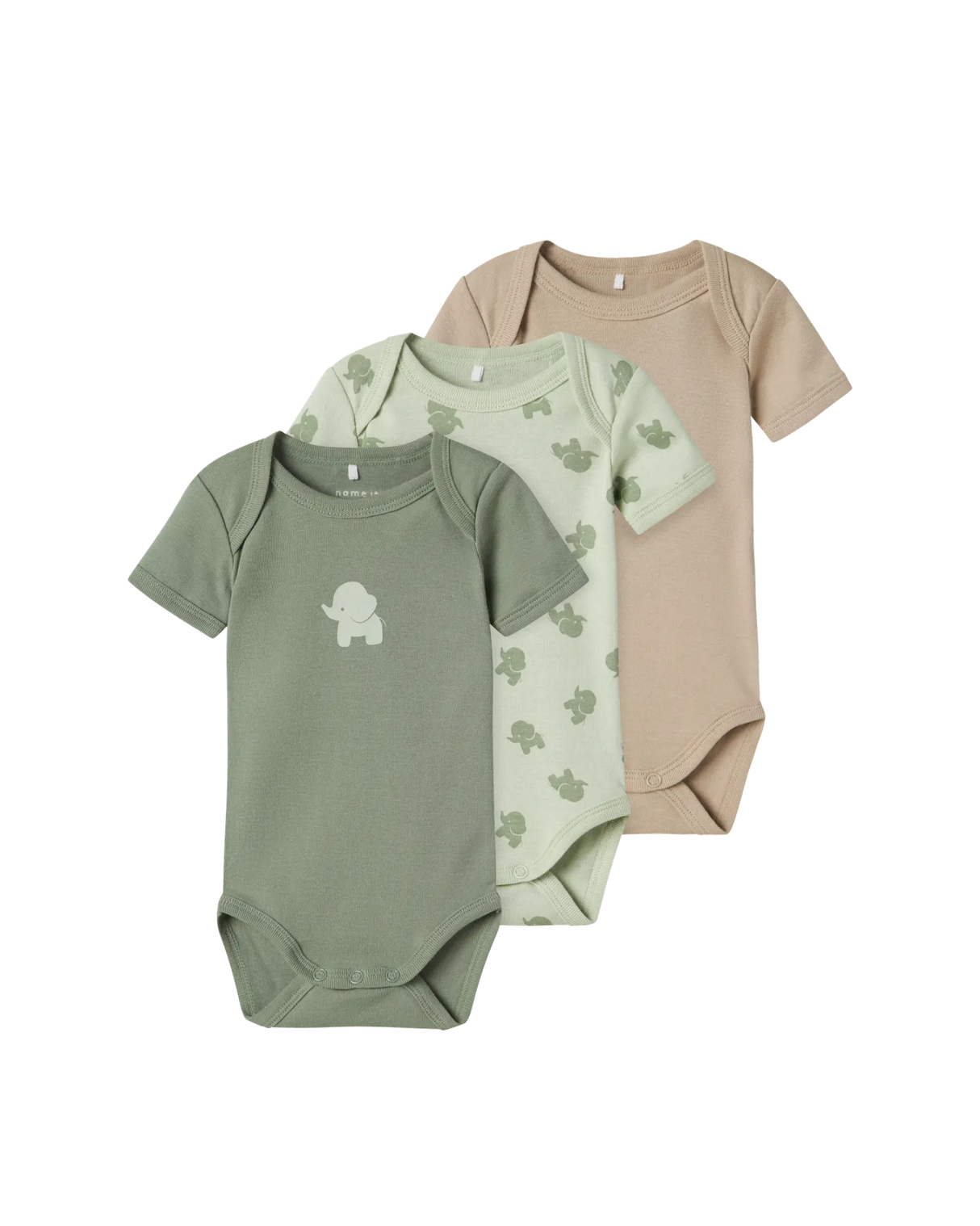 Purple - Grape Shake - Name it - 3-pack - Bodystocking - Flowers - 13232733