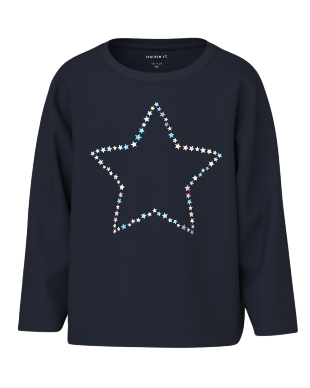 Mørkeblå - Dark sapphire - name it - Bluse - 13242383