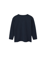 Blå - Dark Sapphire - Name it - T-shirt - "Super dude" - 13242434