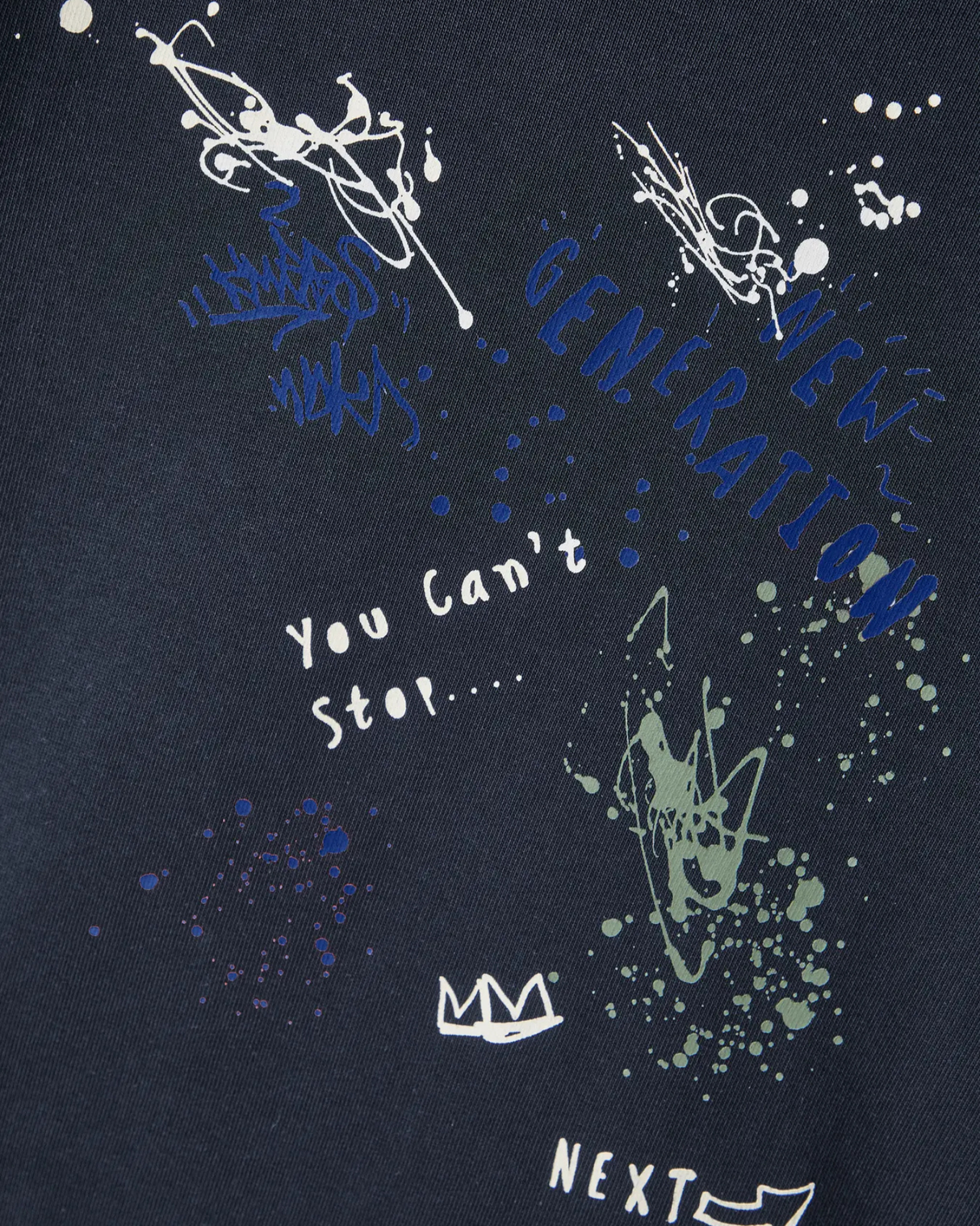 Mørkeblå - Dark Sapphire - Name it - Sweatshirt - 13242435