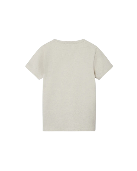 Grå - Peyote Melange - Name it - T-shirt - 13242437