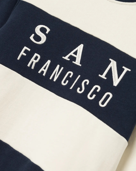 Mørke blå - Dark Sapphire - Name it - Sweatshirt - "San Francisco" - 13242439