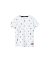 Hvid - Bright White - Name it - T-shirt - 13242449