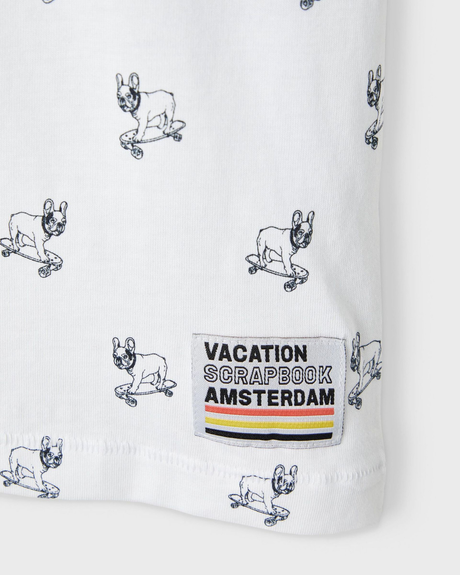 Hvid - Bright White - Name it - T-shirt - 13242449