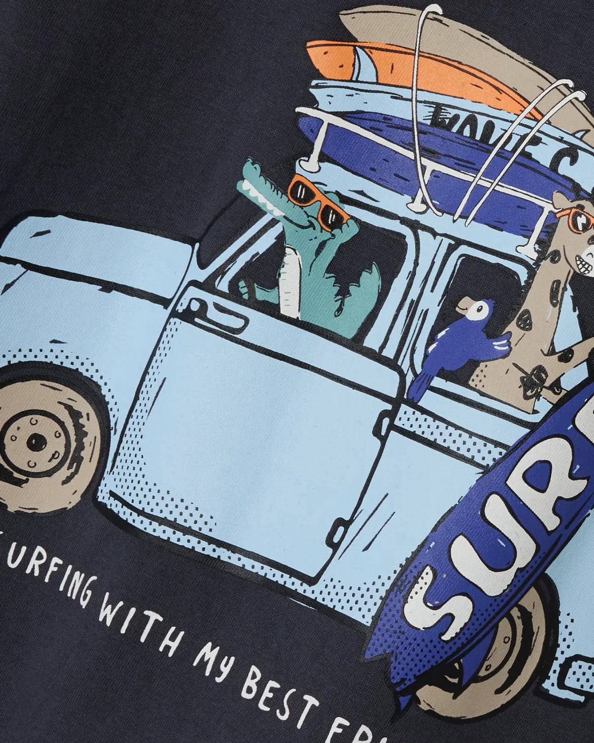 Mørkegrå - India Ink - Name it - T-shirt - 13242522