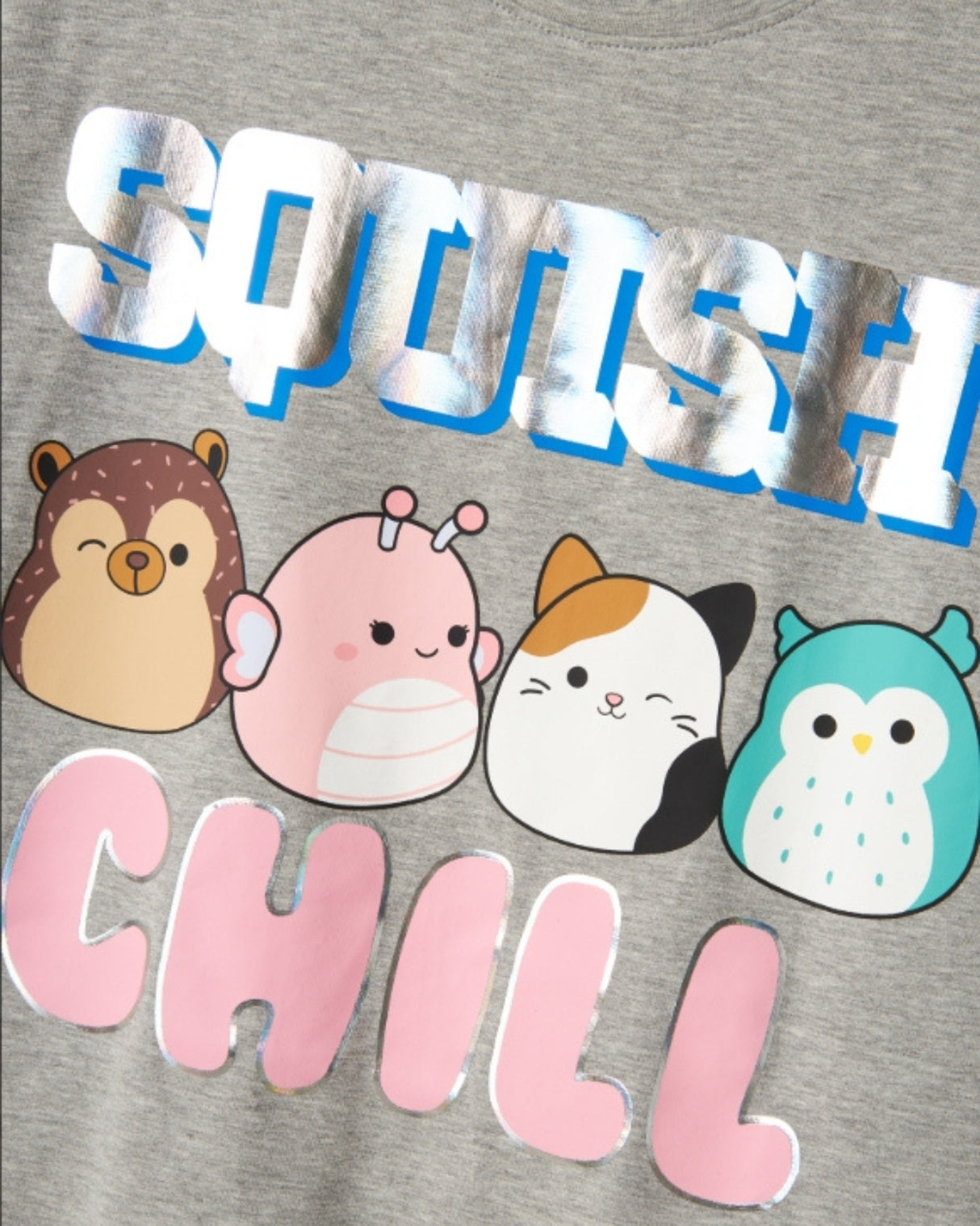 Grå - Grey Melange - name it - Natkjole - 13242523