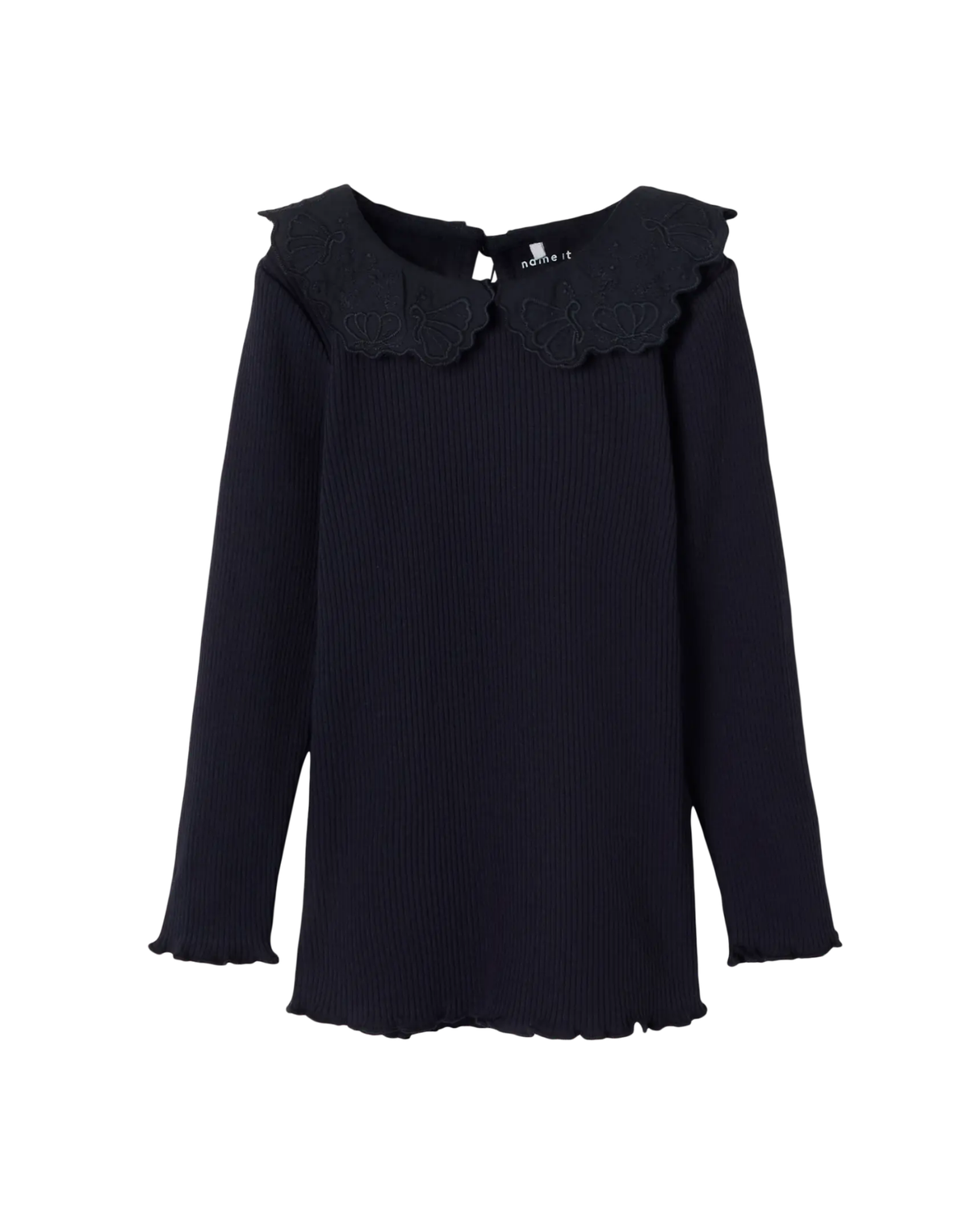 Blå - Dark Sapphire - name it - Bluse med krave - 13242596