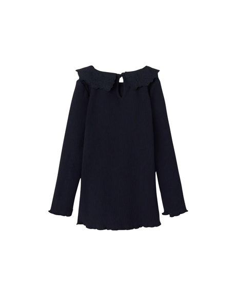 Blå - Dark Sapphire - name it - Bluse med krave - 13242596