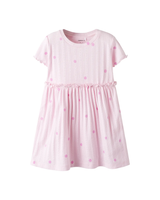 Lyserød - Parfait Pink - Name it - Kjole - Prikker - 13242597