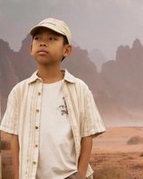 Hvid - Bleached Sand - Name it - Kortærmet Skjorte - 13242682