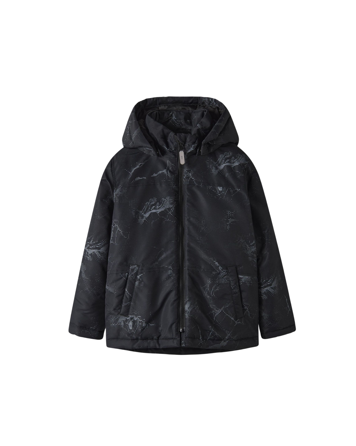 Sort - Black/Thunder - name it - Vinterjakke - 13242823