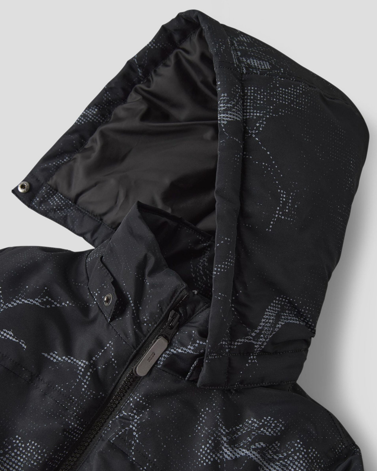 Sort - Black/Thunder - name it - Vinterjakke - 13242823