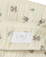 Offwhite - Bleached Sand - Name it - Shorts - Blomster - 13243224