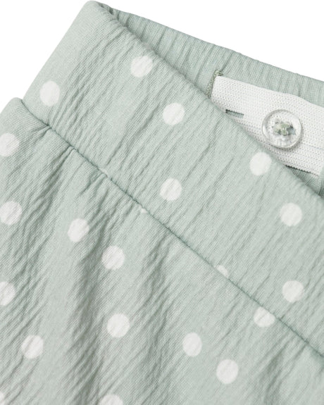 Blå - Aqua Gray - Name it - Bukser - Prikker - 13243286