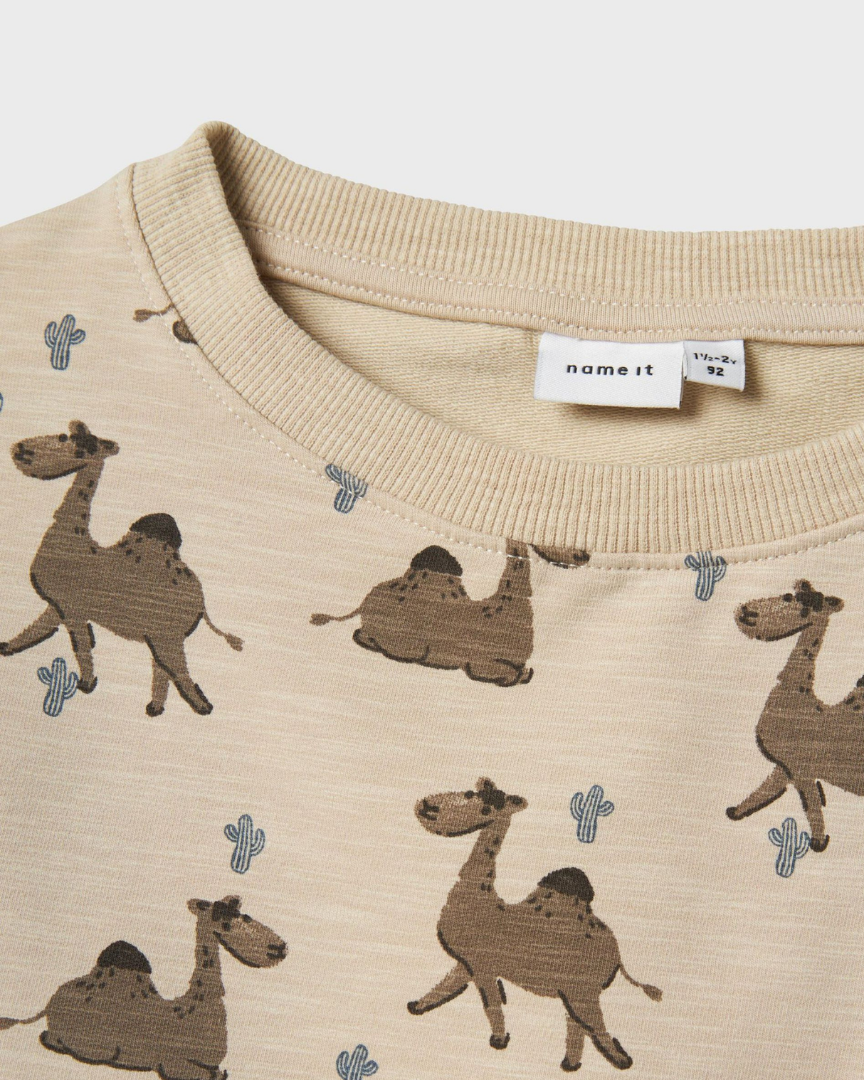Sand - Peyote - Name it - Sweatshirt - Kamel - 13243307