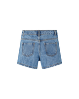Blå - Medium Blue Den/Emb-Flow - Name it - Shorts - 13243464