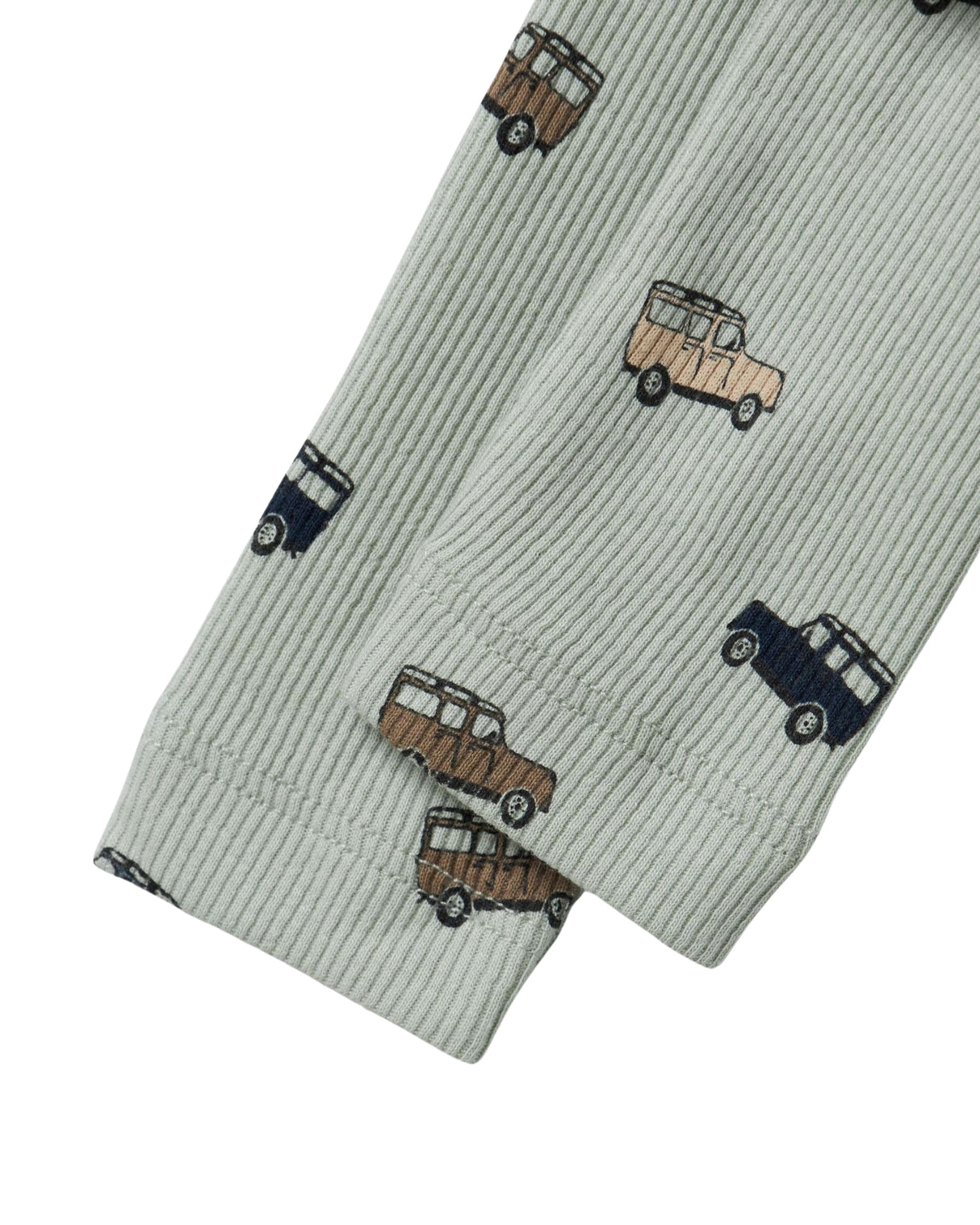 Grøn - Aqua Gray - Name it - Leggings - Rib - Biler - 13242923