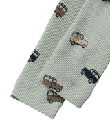 Grøn - Aqua Gray - Name it - Leggings - Rib - Biler - 13242923