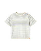 Blå - Zen Blue - Lil'Atelier - T-shirt - Striber - 13243737