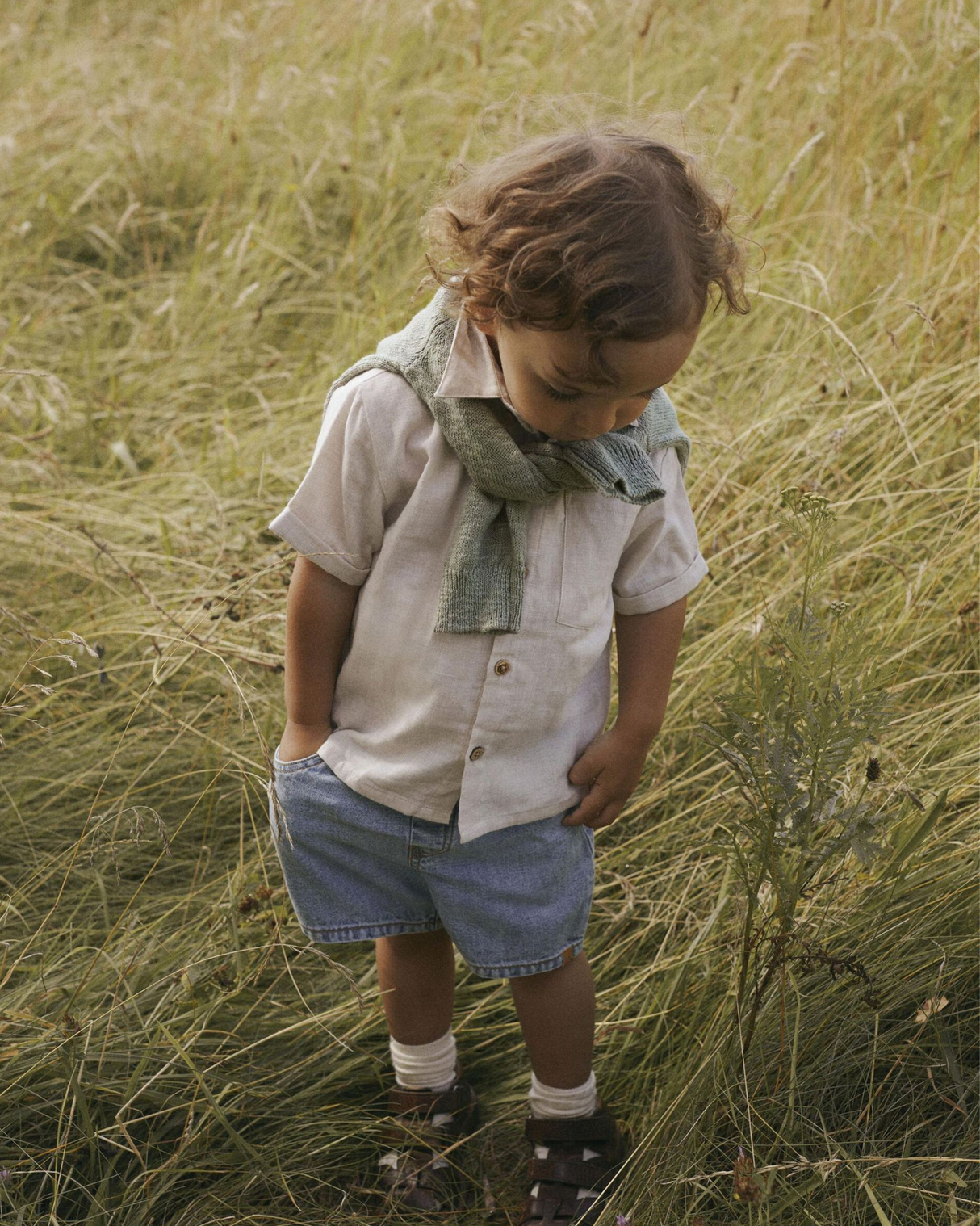 Blå - Light Blue Denim - Lil'Atelier -  Shorts - 13243759