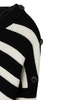 Sort - black - name it - lang striktrøje - 13243866