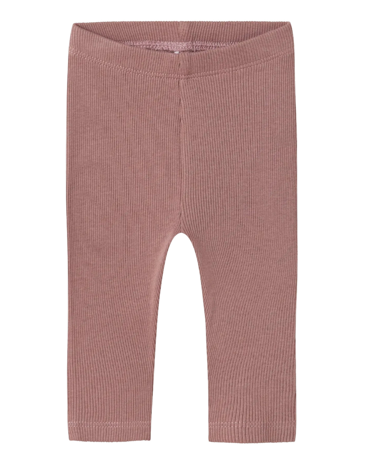 Gammel rosa - twilight mauve - Name it - rib leggings -13243926
