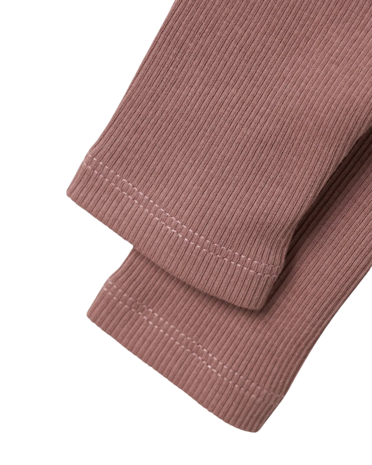 Gammel rosa - twilight mauve - Name it - rib leggings -13243926