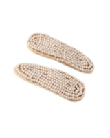 Grå - Gray Morn - Lil'Atelier - Hårspænder - Perler - 13244188