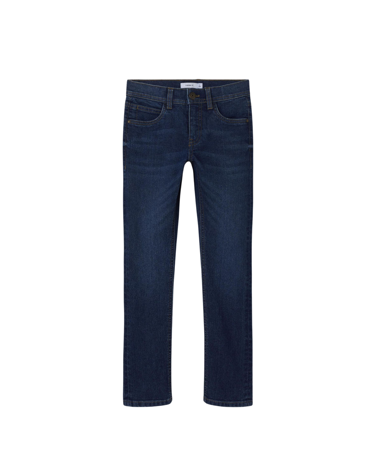 Blå - Dark Blue Denim - Name it - Bukser - 13244336