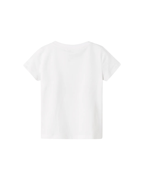 Hvid - Bright White - Name it - T-shirt - 13244592