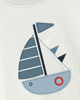 2-pak - Blå/Hvid - Spring lake/Cloud dancer - Name it - T-shirt - 13244683