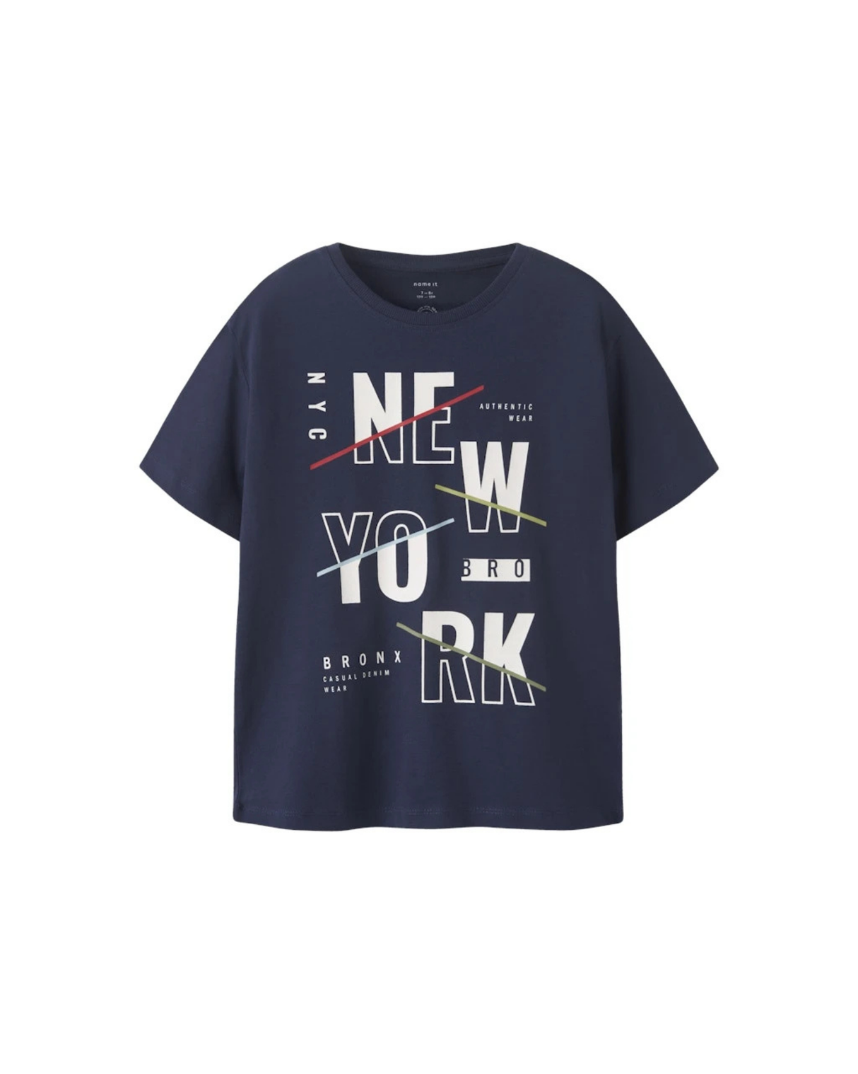 Mørkeblå - Mood Indigo - Name it - T-shirt - 13244906