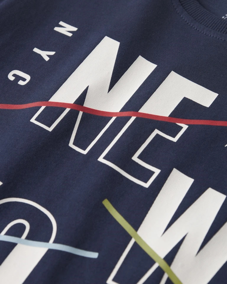 Mørkeblå - Mood Indigo - Name it - T-shirt - 13244906