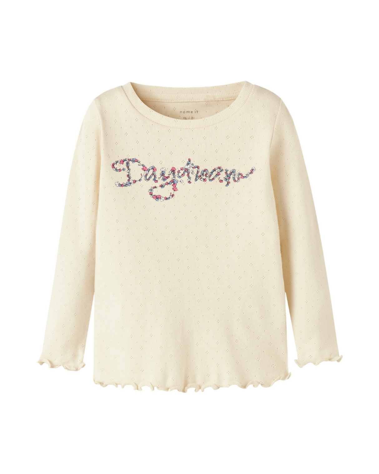 Sand - Parchment - Name it - Bluse - Blomster - 13244962