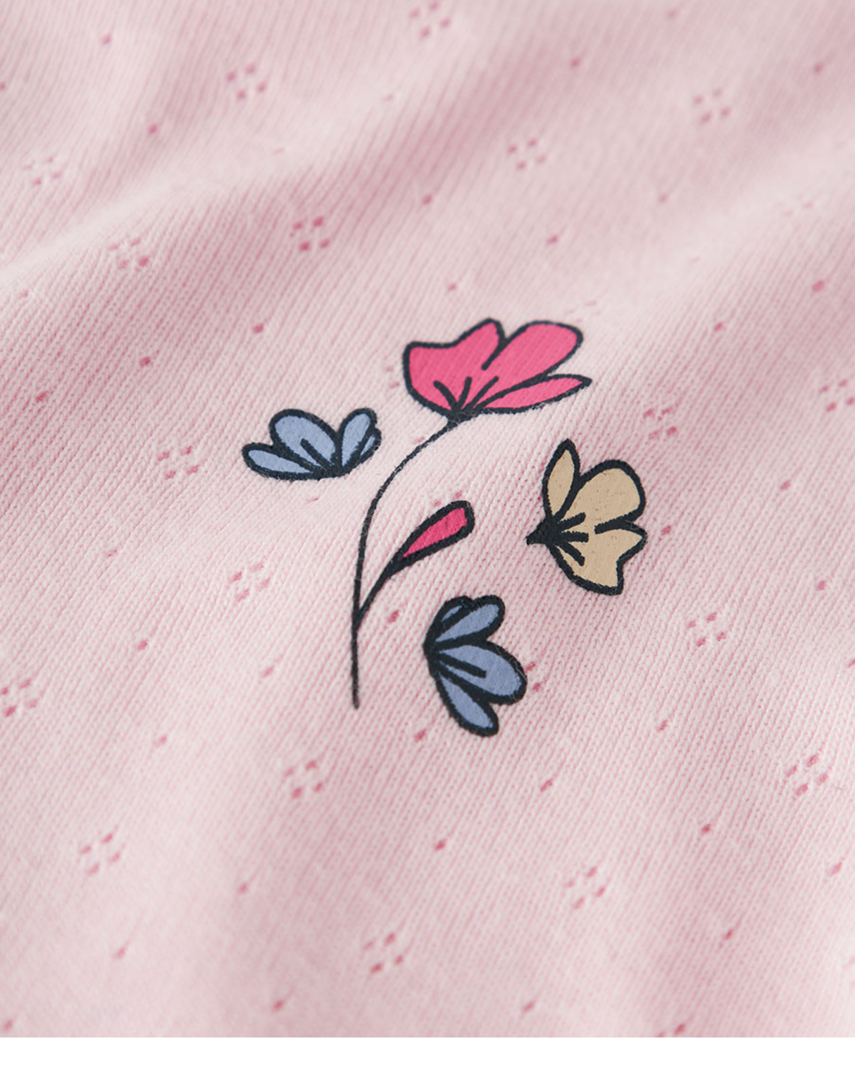 Lyserød - Cradie Pink - Name it - Bluse - Blomster - 13244962