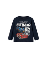 Mørkeblå - Navy Blazer - Name it - Bluse - Hot Wheels - 13244978