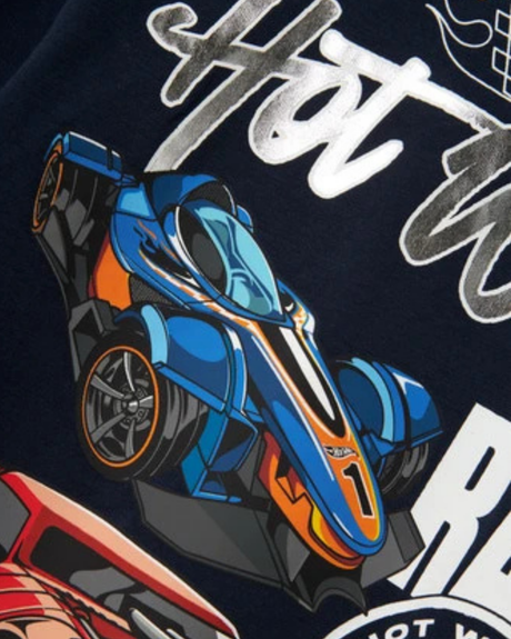 Mørkeblå - Navy Blazer - Name it - Bluse - Hot Wheels - 13244978