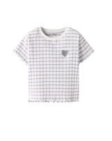 Hvid - Purple Rose - Name it - T-shirt - 13245158