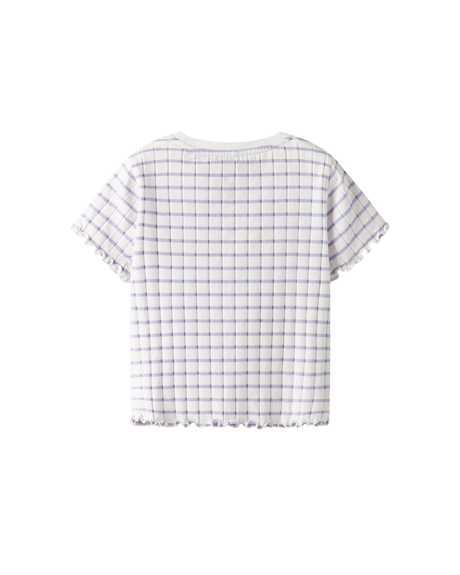 Hvid - Purple Rose - Name it - T-shirt - 13245158