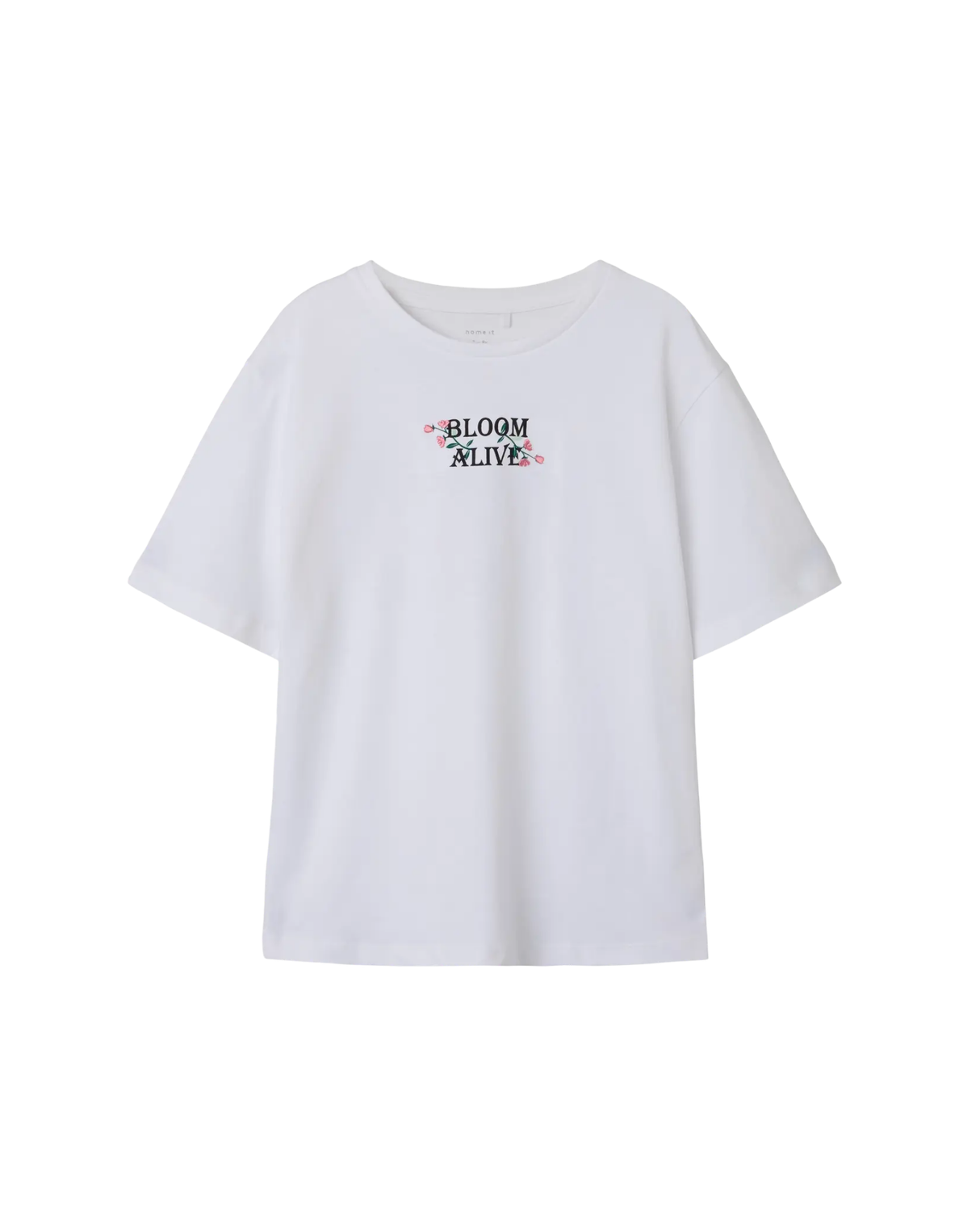 Hvid - Bright White - Name it - T-shirt - 13245466