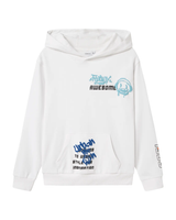 Hvid - Bright White - Name it - Hoodie - 13245493