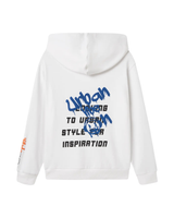 Hvid - Bright White - Name it - Hoodie - 13245493