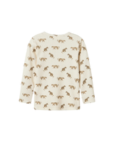 Sand - turtledove - LilÁtelier - rib bluse - 13245612