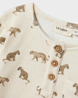 Sand - turtledove - LilÁtelier - rib bluse - 13245612