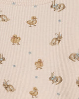 Lyserød - Morganite - Lil'Atelier - T-shirt - Kaniner/Ællinger - Blonde - Rib - 13246097