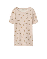 Lyserød - Morganite - Lil'Atelier - T-shirt - Kaniner/Ællinger - Blonde - Rib - 13246097