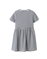 Hvid - Bright White - Name it - Kjole - Striber - 13246318